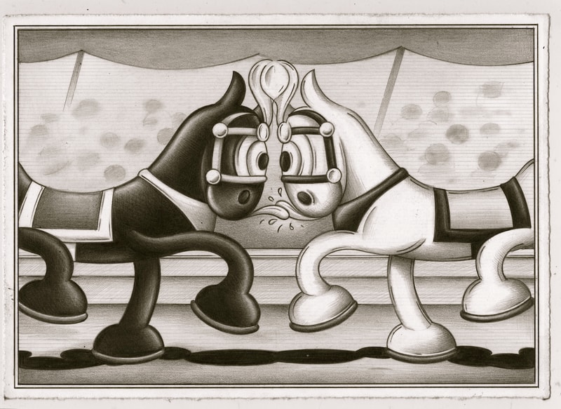 ryan travis christian ross kramer gallery exhibition danger is my maiden name graphite works artworks