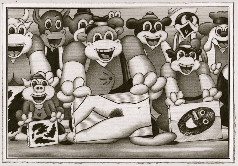 ryan travis christian ross kramer gallery exhibition danger is my maiden name graphite works artworks