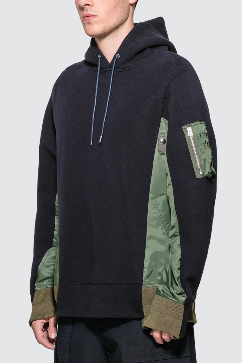 sacai MA-1 Sponge Sweat MA-1 HBX Release military jackets japanese Chitose Abe clothing sweaters quilted 