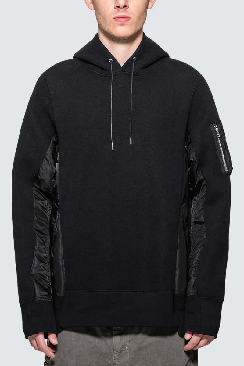 sacai MA-1 Sponge Sweat MA-1 HBX Release military jackets japanese Chitose Abe clothing sweaters quilted 