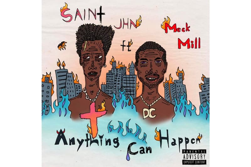 SAINt JHN Anything Can Happen Meek Mill Single Stream