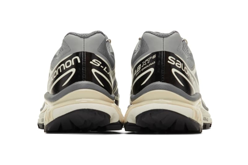 Salomon Limited Edition S LAB XT 6 Softground LT ADV Beige Blue Grey ACS Chassis technology Contragrip Chevron Rubber outsole foam sneaker footwear french performance