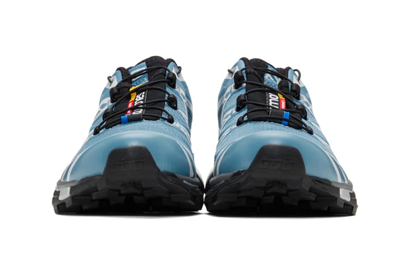 Salomon Limited Edition S LAB XT 6 Softground LT ADV Beige Blue Grey ACS Chassis technology Contragrip Chevron Rubber outsole foam sneaker footwear french performance