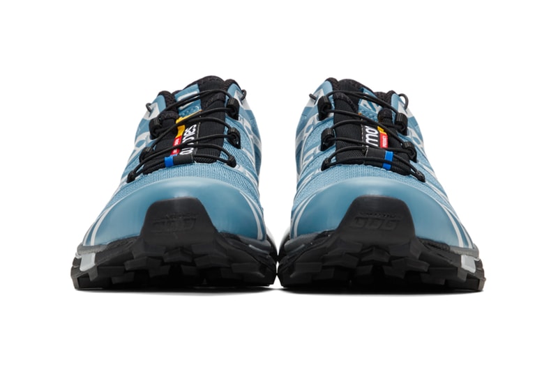 Salomon Limited Edition S LAB XT 6 Softground LT ADV Beige Blue Grey ACS Chassis technology Contragrip Chevron Rubber outsole foam sneaker footwear french performance