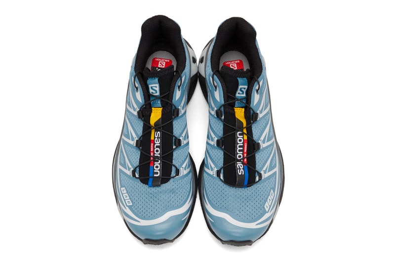 Salomon Limited Edition S LAB XT 6 Softground LT ADV Beige Blue Grey ACS Chassis technology Contragrip Chevron Rubber outsole foam sneaker footwear french performance