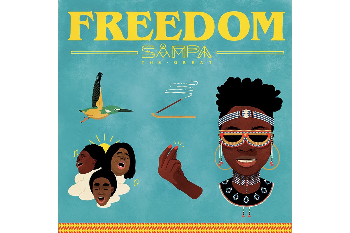 Sampa the Great "Freedom" Single Stream hip-hop rap UK singer-songwriter jazz ninja tune listen now spotify apple music 