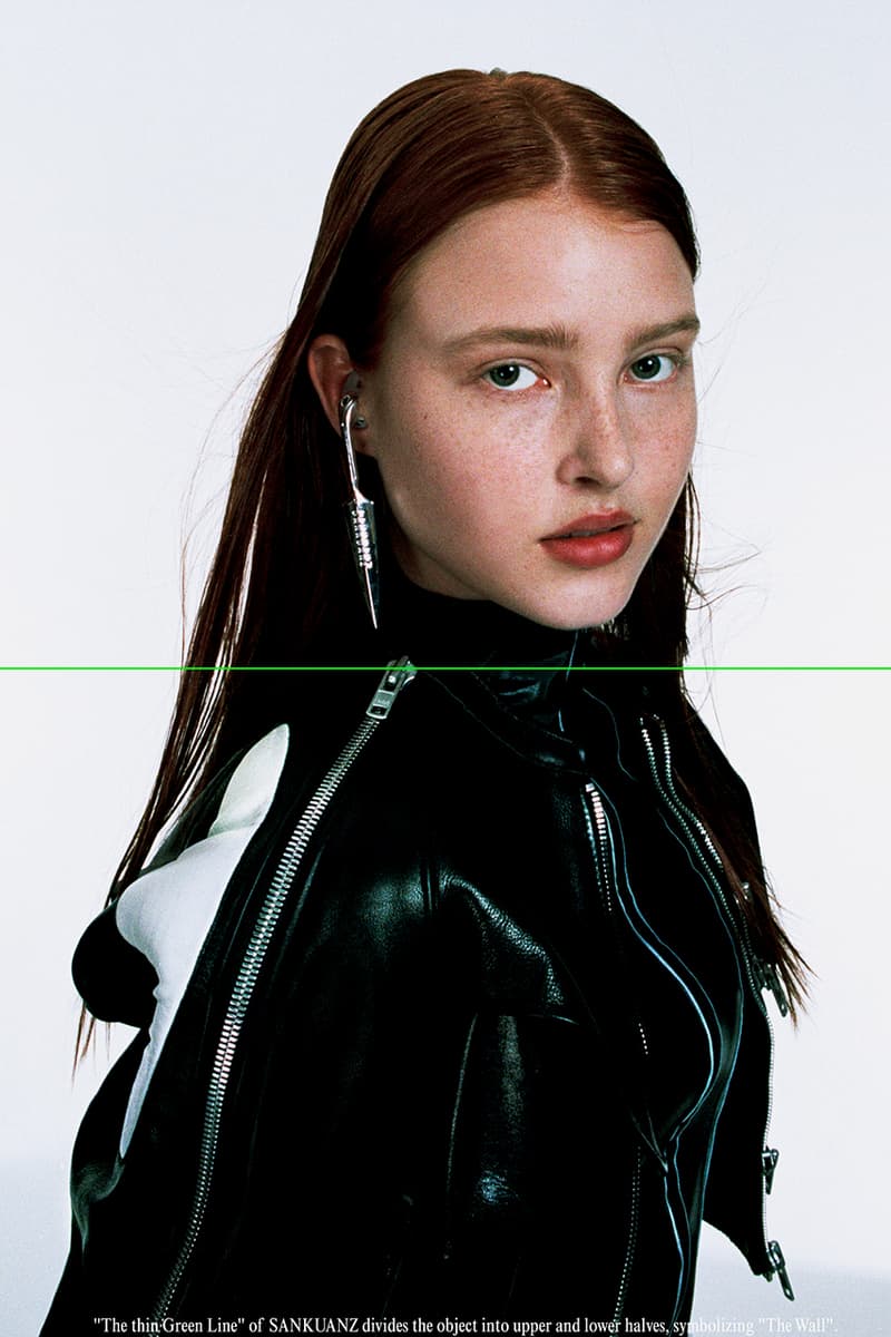 SANKUANZ Fall Winter 2019 FW19 Lookbook Collection "Drown 52" Menswear Streetwear Chinese Brand Campaign Shangguan Zhe Retro Futuristic Huco Comte