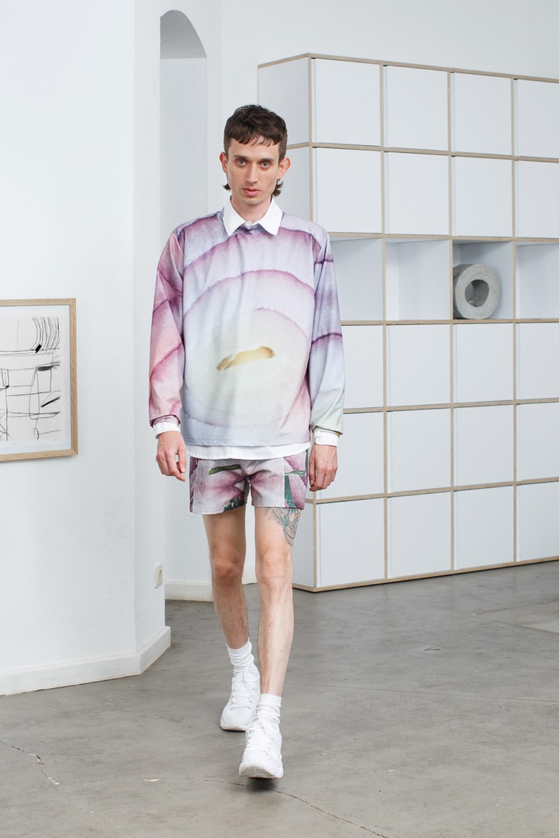 SCHEPPERHEYN Spring/Summer 2020 Lookbook Shirts Pants Shorts Long sleeves Food Purple Onion Navy Blue Black White