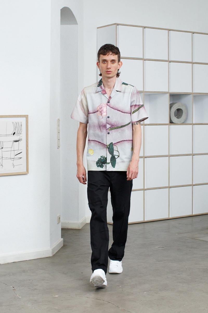 SCHEPPERHEYN Spring/Summer 2020 Lookbook Shirts Pants Shorts Long sleeves Food Purple Onion Navy Blue Black White