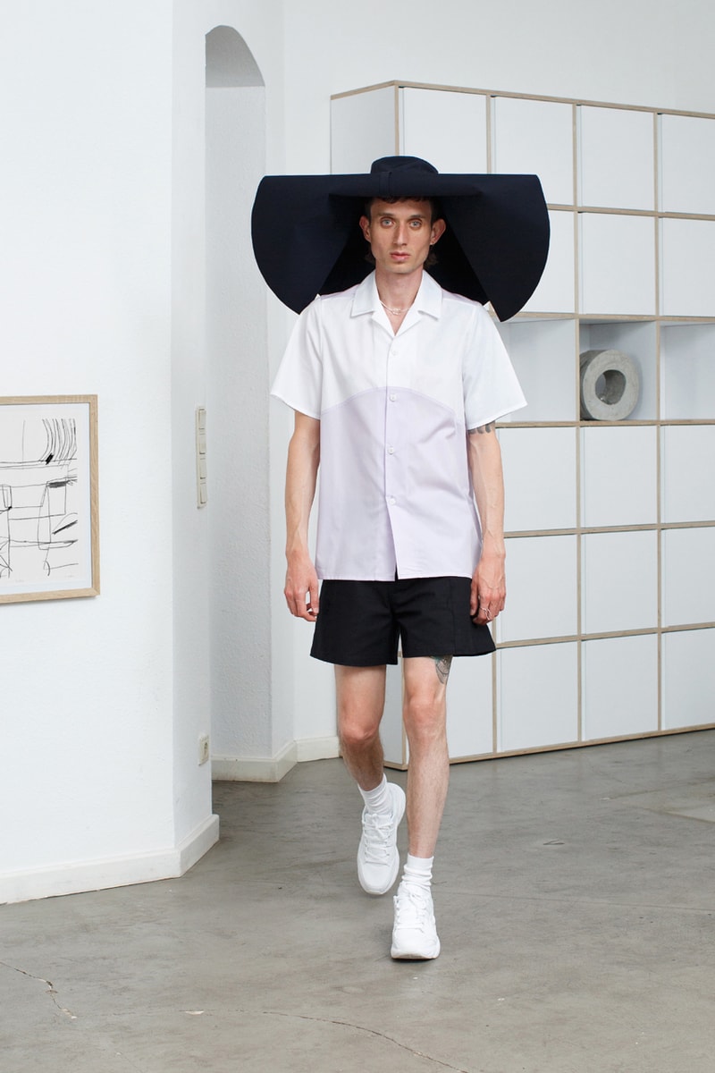 SCHEPPERHEYN Spring/Summer 2020 Lookbook Shirts Pants Shorts Long sleeves Food Purple Onion Navy Blue Black White