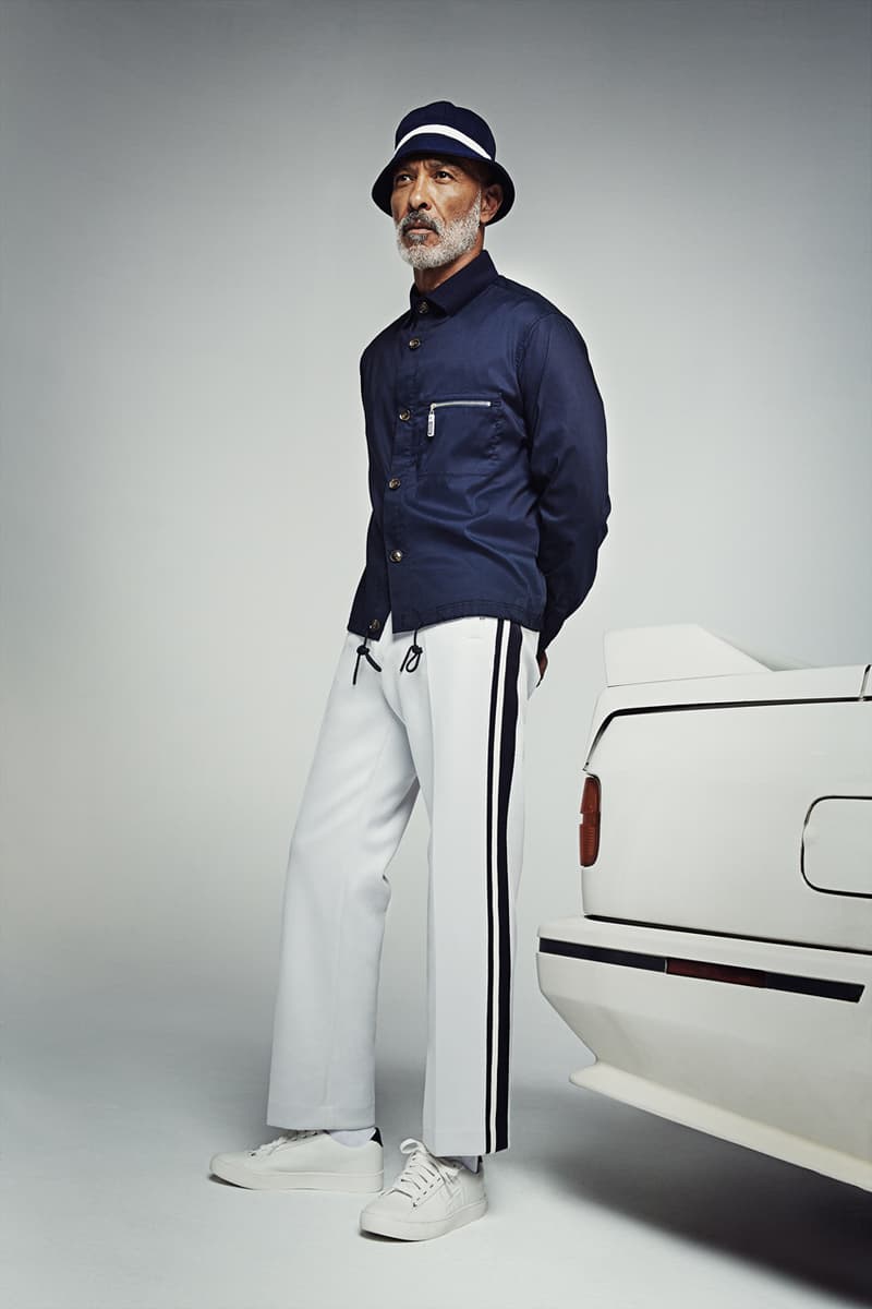 Sergio Tacchini Spring/Summer 2020 Lookbook Ttrack suits Lightweight jackets Tennis Shirts Shorts White Navy Blue Turquoise Green