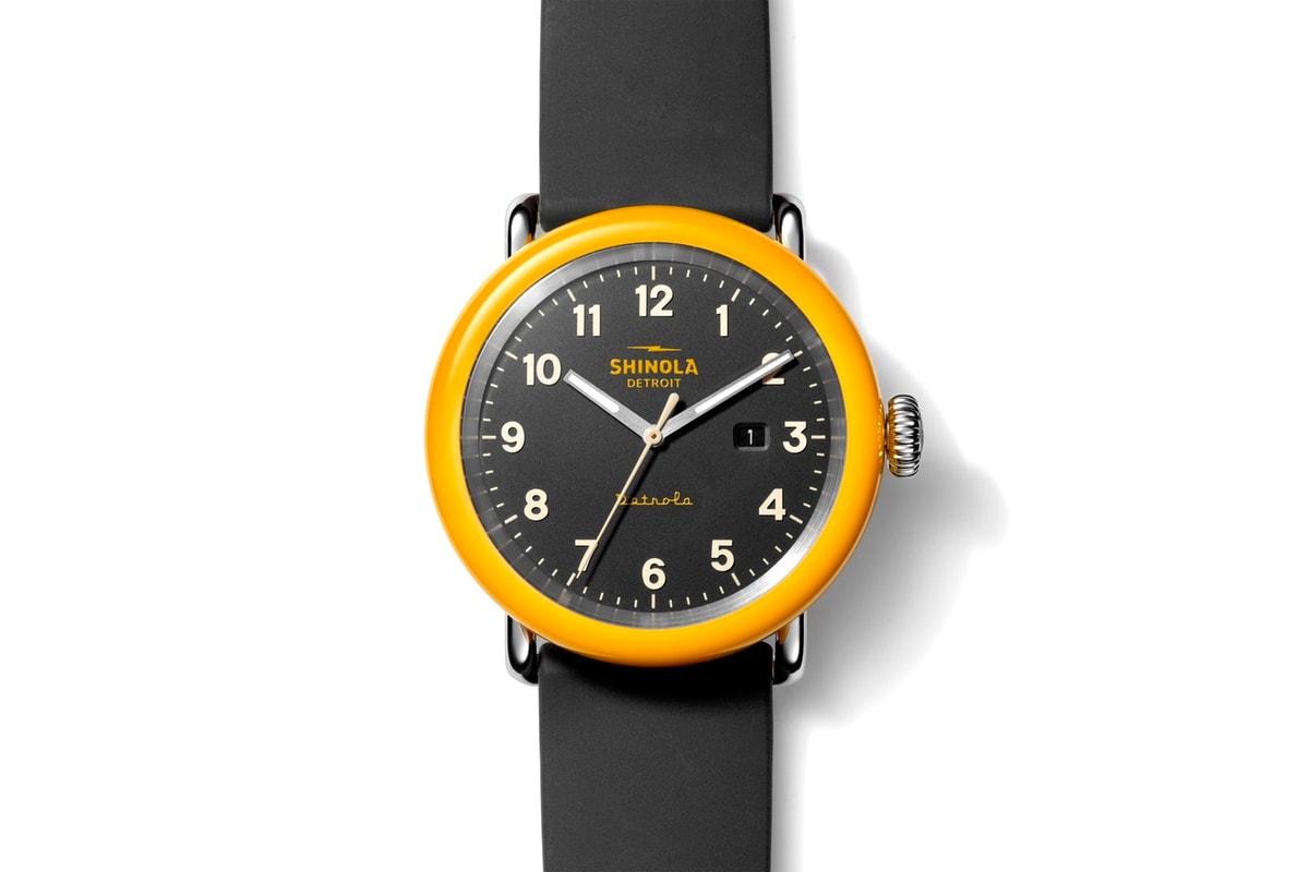 Shinola Detrola Watch Collection Release Info watches timepiece detroit runwell resin