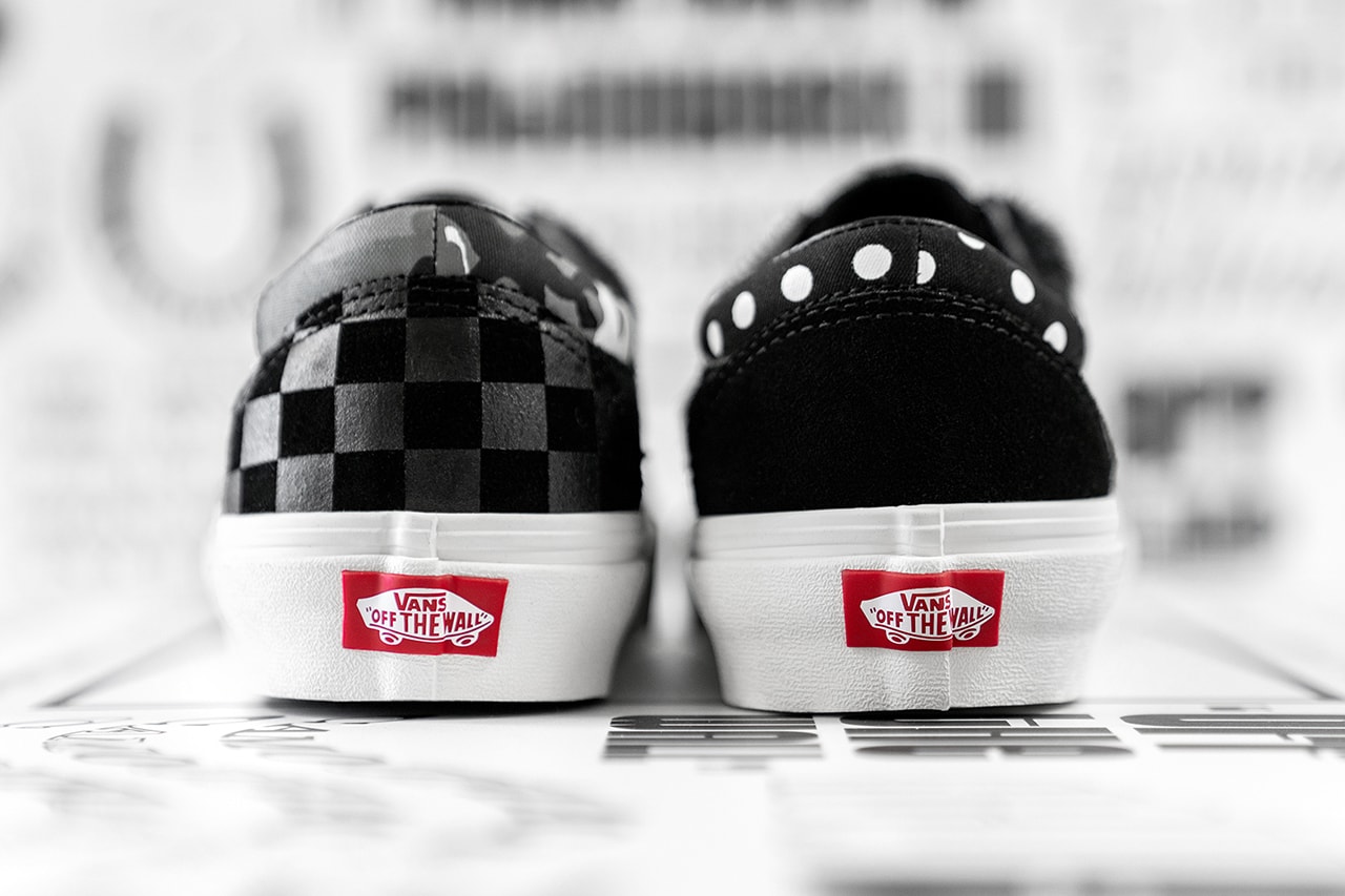 size? x Vans Bold Ni "Patchwork III" Collaboration sneaker Drop release date info buy colorway black white august 30 2019 web store app