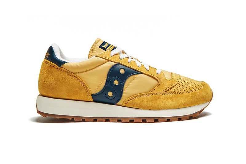 Sneaker Charleston Saucony Jazz Carolina Mustard collaboration shoe release date info august 3 2019 colorway