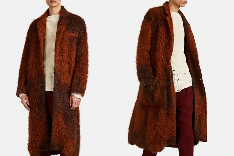 Song for the Mute's Fuzzy FW19 Topcoat Features Luxurious Textures