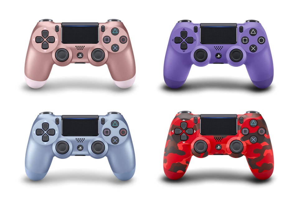 Sony New Dualshock 4 Controller Colors |