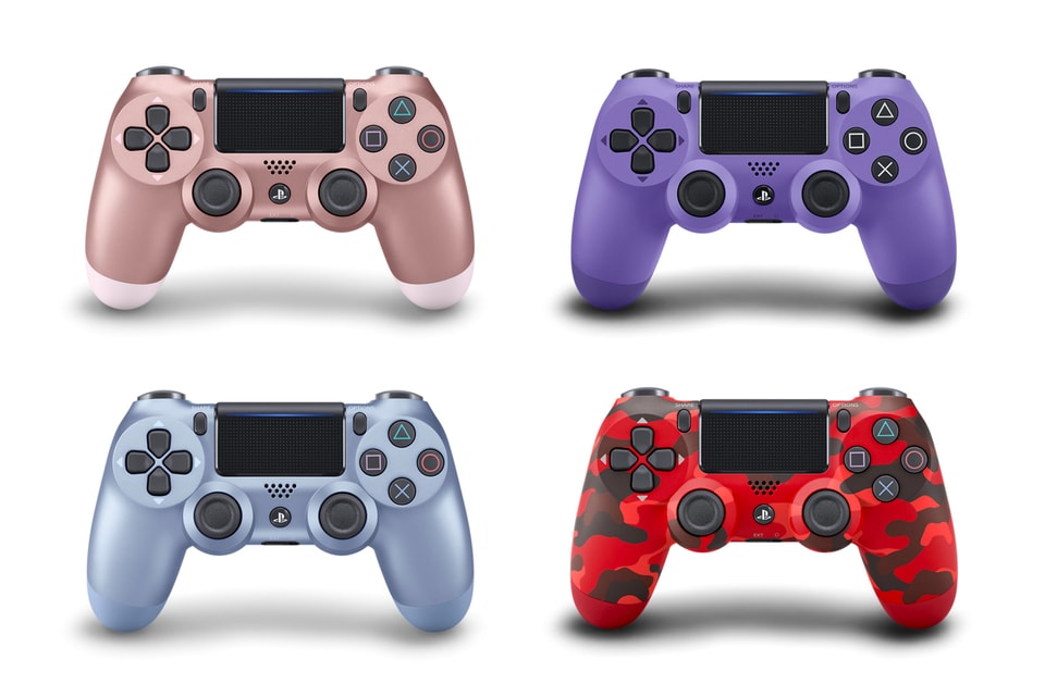 Sony Four New Dualshock 4 Controller Colors Release Hypebeast Sony Four New Dualshock 4 Controller Colors Release Hypebeast