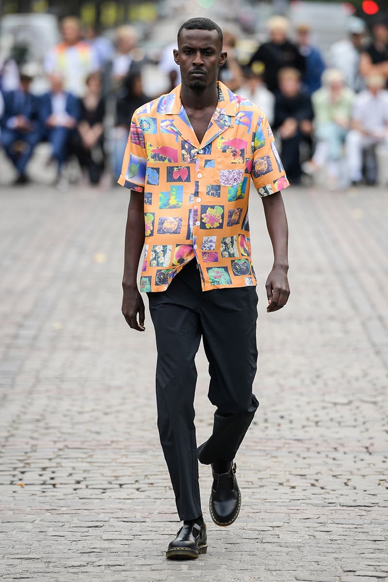 Soulland Spring/Summer 2020 SS20 Copenhagen Fashion Week Runway Presentation Menswear Womenswear Full Showcase Nike SB Blazer Mid Snakeskin Print Dunk High Pro "FRI.day Part 0.2" 