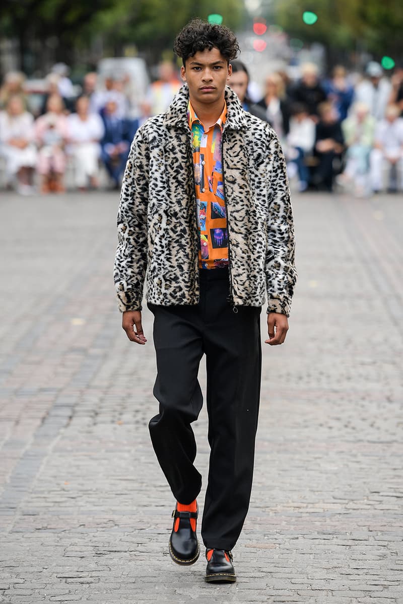 Soulland Spring/Summer 2020 SS20 Copenhagen Fashion Week Runway Presentation Menswear Womenswear Full Showcase Nike SB Blazer Mid Snakeskin Print Dunk High Pro "FRI.day Part 0.2" 