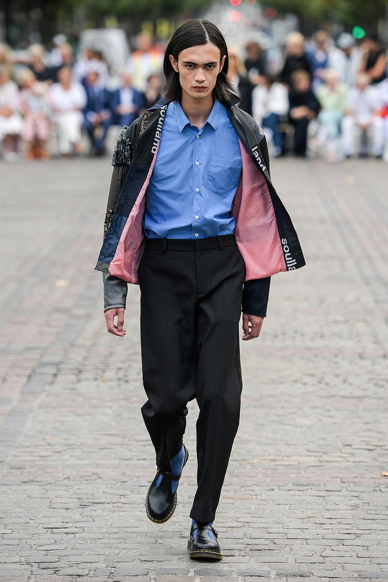 Soulland Spring/Summer 2020 SS20 Copenhagen Fashion Week Runway Presentation Menswear Womenswear Full Showcase Nike SB Blazer Mid Snakeskin Print Dunk High Pro "FRI.day Part 0.2" 