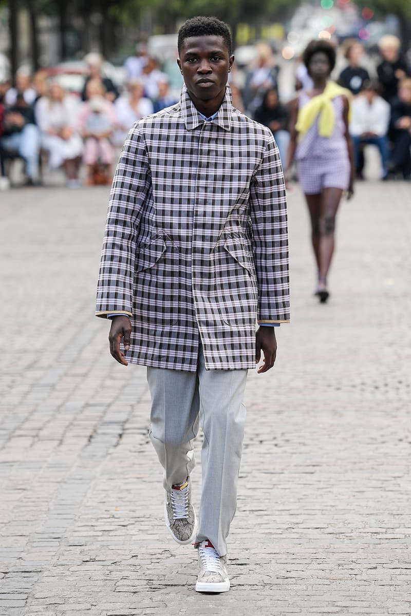 Soulland Spring/Summer 2020 SS20 Copenhagen Fashion Week Runway Presentation Menswear Womenswear Full Showcase Nike SB Blazer Mid Snakeskin Print Dunk High Pro "FRI.day Part 0.2" 