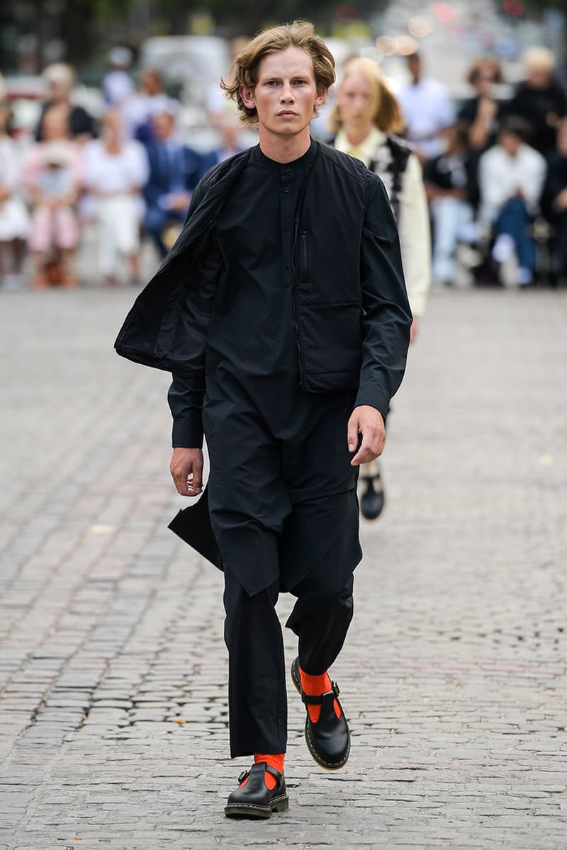 Soulland Spring/Summer 2020 SS20 Copenhagen Fashion Week Runway Presentation Menswear Womenswear Full Showcase Nike SB Blazer Mid Snakeskin Print Dunk High Pro "FRI.day Part 0.2" 