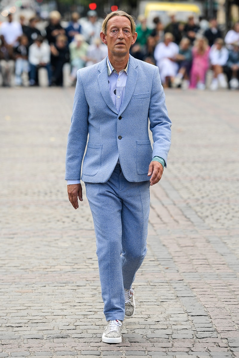 Soulland Spring/Summer 2020 SS20 Copenhagen Fashion Week Runway Presentation Menswear Womenswear Full Showcase Nike SB Blazer Mid Snakeskin Print Dunk High Pro "FRI.day Part 0.2" 