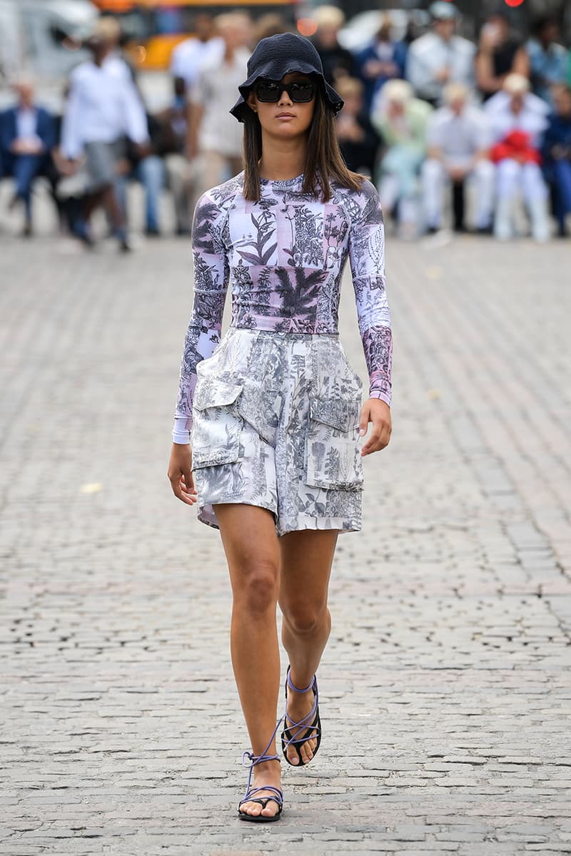 Soulland Spring/Summer 2020 SS20 Copenhagen Fashion Week Runway Presentation Menswear Womenswear Full Showcase Nike SB Blazer Mid Snakeskin Print Dunk High Pro "FRI.day Part 0.2"