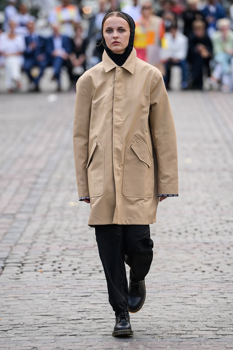 Soulland Spring/Summer 2020 SS20 Copenhagen Fashion Week Runway Presentation Menswear Womenswear Full Showcase Nike SB Blazer Mid Snakeskin Print Dunk High Pro "FRI.day Part 0.2"