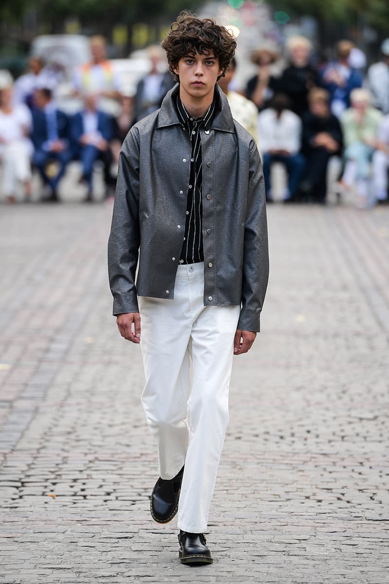 Soulland Spring/Summer 2020 SS20 Copenhagen Fashion Week Runway Presentation Menswear Womenswear Full Showcase Nike SB Blazer Mid Snakeskin Print Dunk High Pro "FRI.day Part 0.2" 