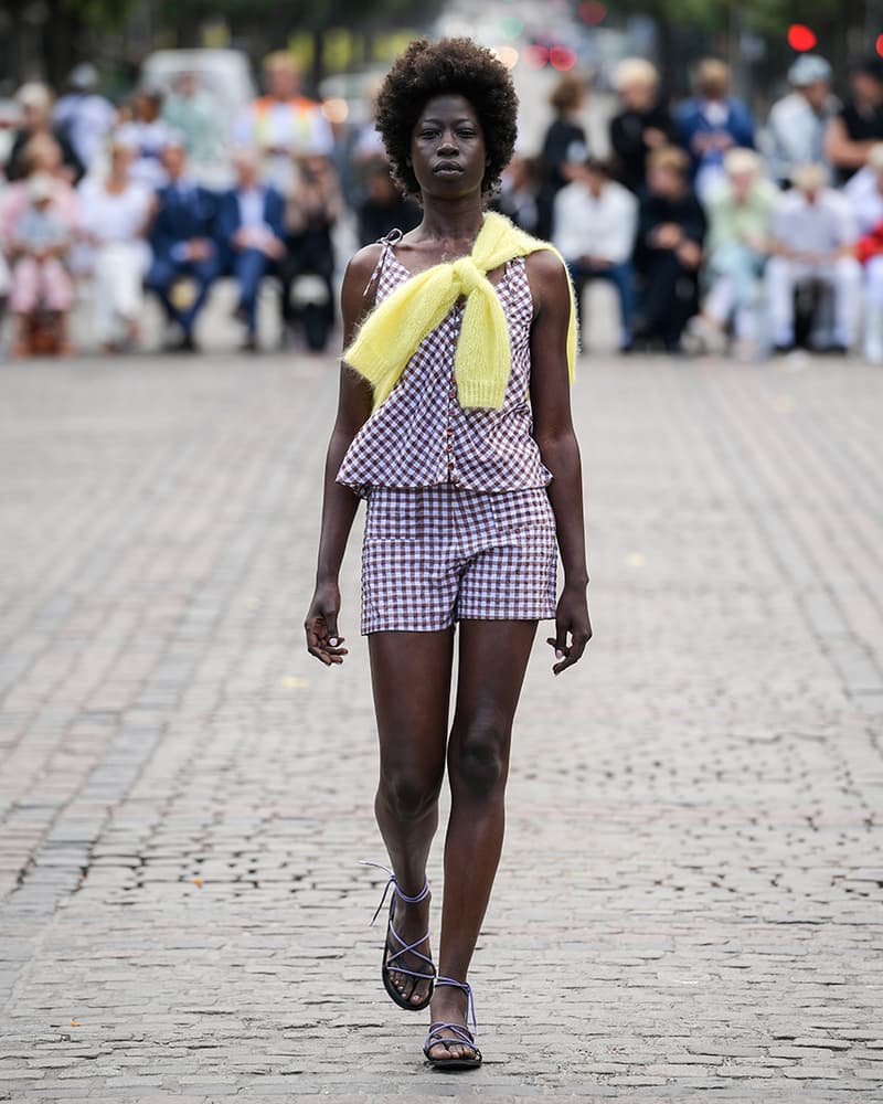 Soulland Spring/Summer 2020 SS20 Copenhagen Fashion Week Runway Presentation Menswear Womenswear Full Showcase Nike SB Blazer Mid Snakeskin Print Dunk High Pro "FRI.day Part 0.2"