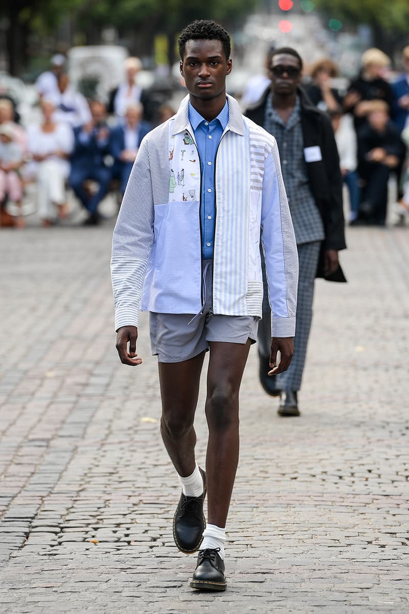 Soulland Spring/Summer 2020 SS20 Copenhagen Fashion Week Runway Presentation Menswear Womenswear Full Showcase Nike SB Blazer Mid Snakeskin Print Dunk High Pro "FRI.day Part 0.2" 