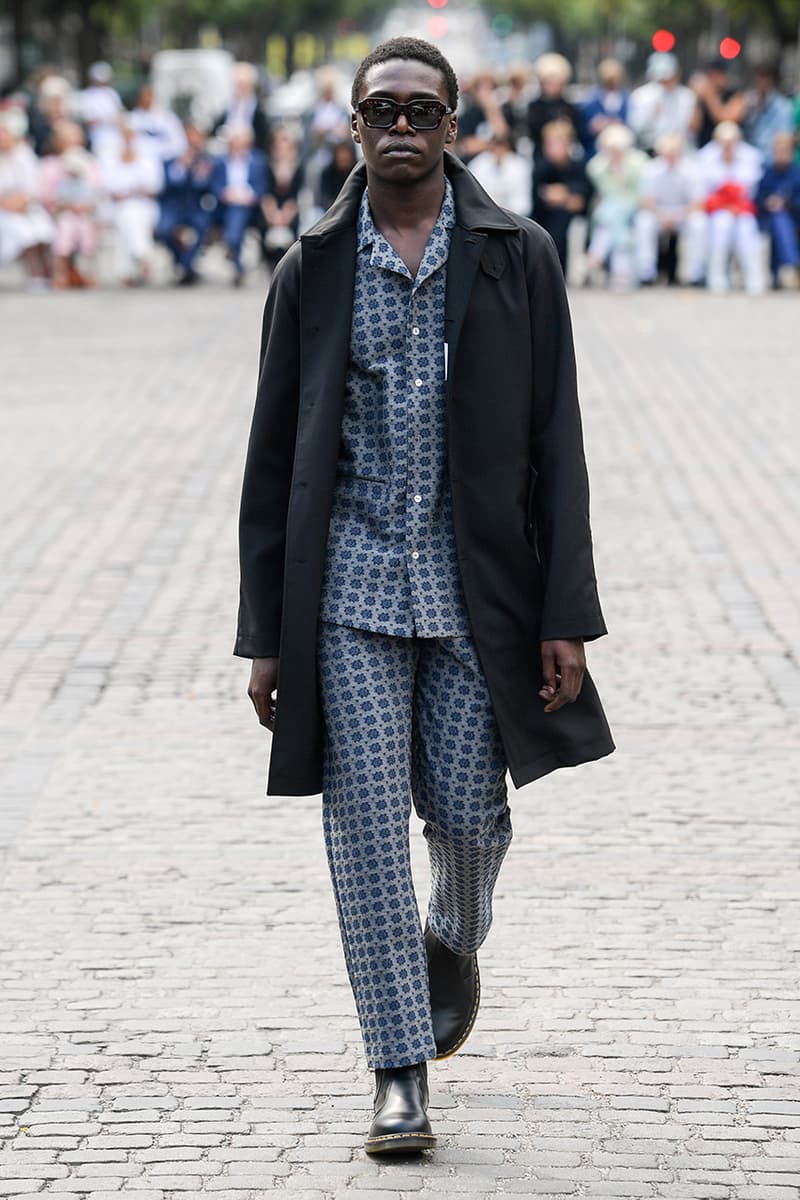 Soulland Spring/Summer 2020 SS20 Copenhagen Fashion Week Runway Presentation Menswear Womenswear Full Showcase Nike SB Blazer Mid Snakeskin Print Dunk High Pro "FRI.day Part 0.2" 