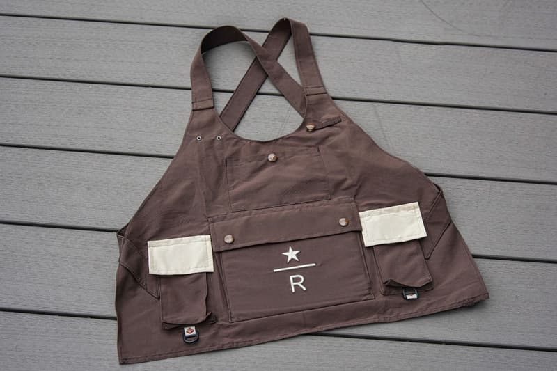 Starbucks Reserve Roastery x BEAMS Third Collab tokyo release date info capsule collection mountain research apron seat chair bag bandana