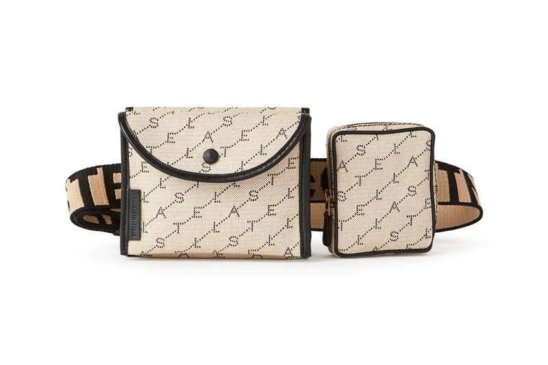 stella mccartney monogram belt bags canvas leather bag release 2019