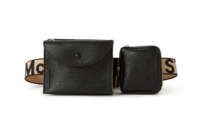 stella mccartney monogram belt bags canvas leather bag release 2019
