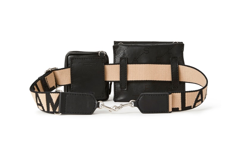 stella mccartney monogram belt bags canvas leather bag release 2019
