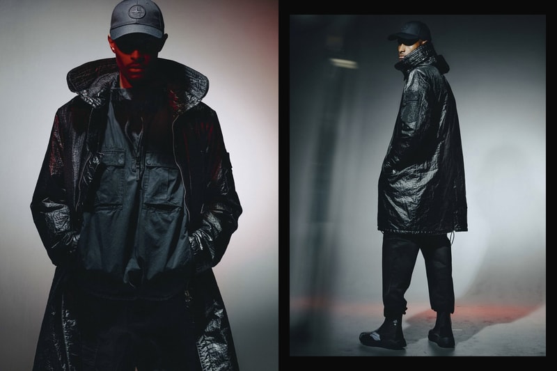 HAVEN Stone Island Fall/Winter 2019 Editorial Shadow Project outerwear technical apparel italy sportswear casual menswear streetwear jackets mid-layers sweatshirts t-shirts bombers 