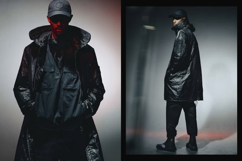 HAVEN Stone Island Fall/Winter 2019 Editorial Shadow Project outerwear technical apparel italy sportswear casual menswear streetwear jackets mid-layers sweatshirts t-shirts bombers