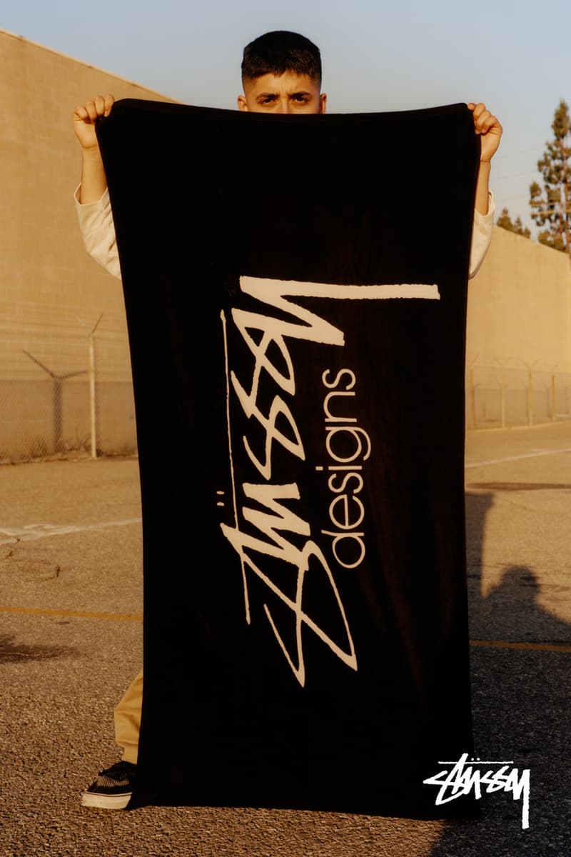 Stüssy Fall 2019 Campaign Collection Shirts Jackets Long Sleeves Towels Stripes Checkered Green Burnt Orange Brown