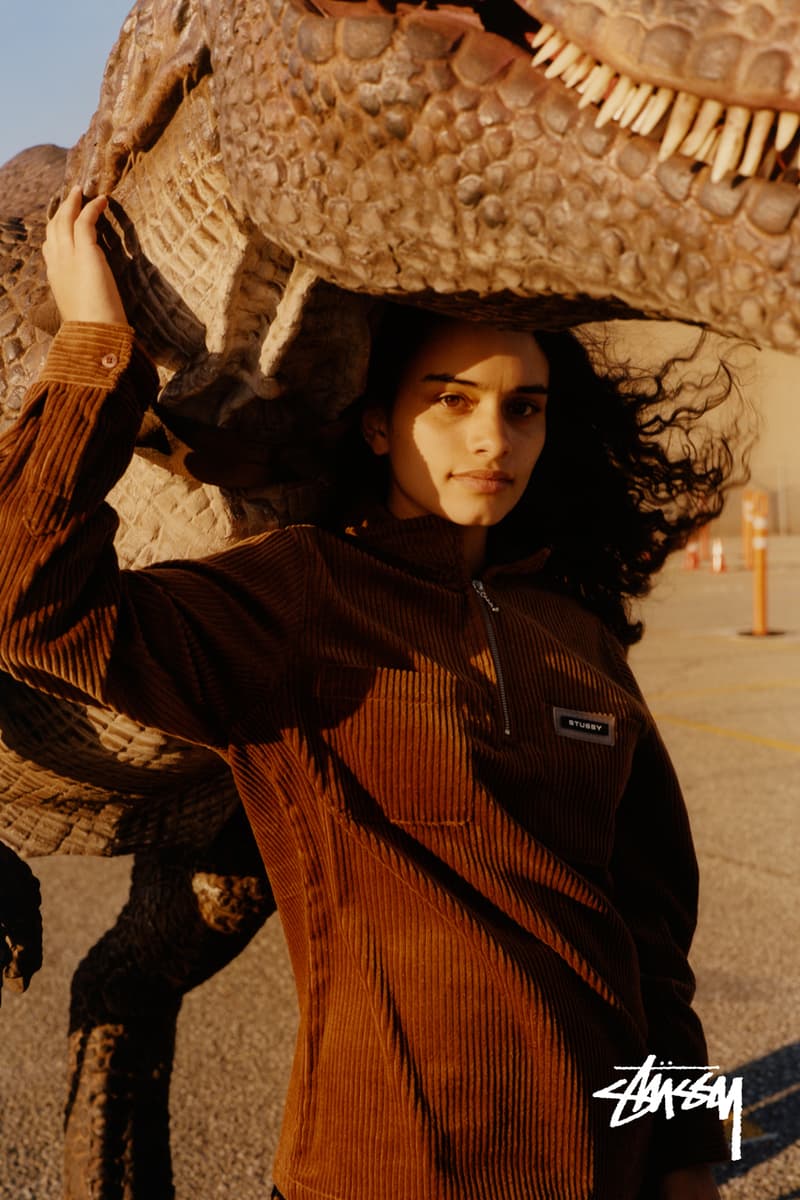 Stüssy Fall 2019 Campaign Collection Shirts Jackets Long Sleeves Towels Stripes Checkered Green Burnt Orange Brown