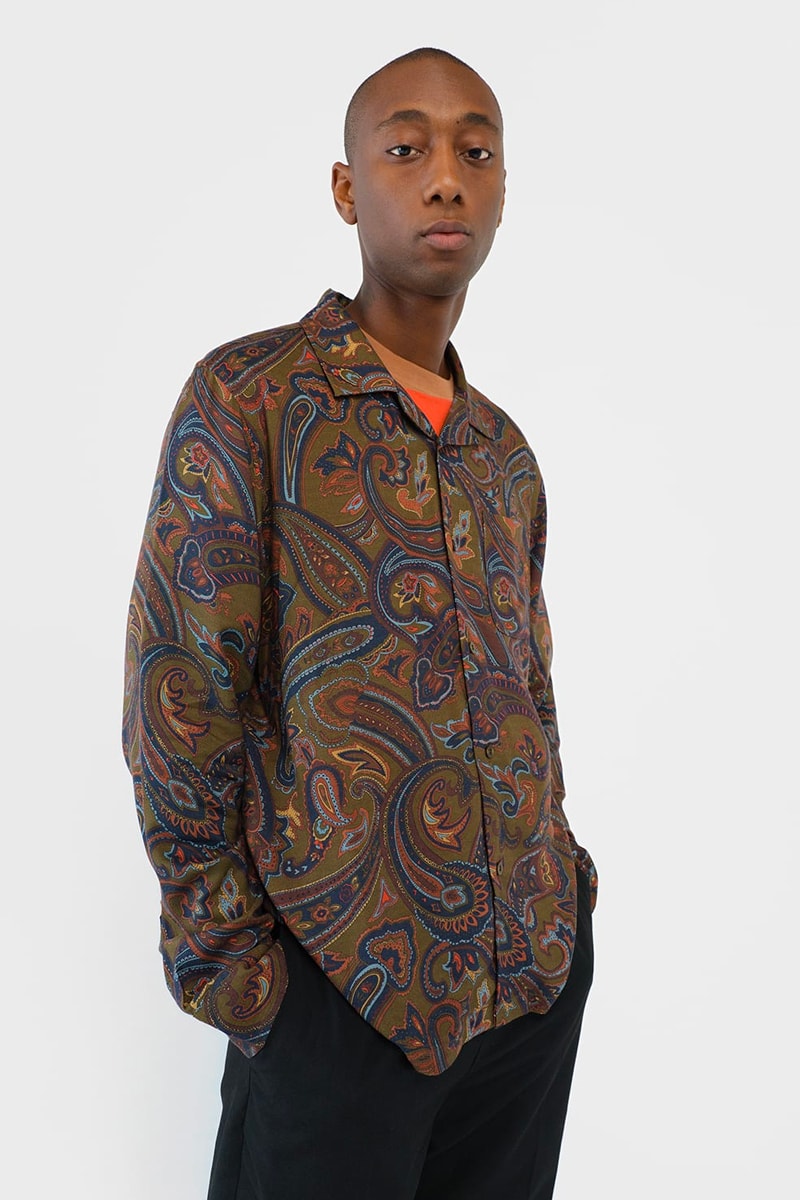 Stussy Fall 2019 Lookbook Collection california 90s tie dye argyle paisley camouflage checker Hawaiian Jacquard mock neck tactical contemporary tree bark fleece