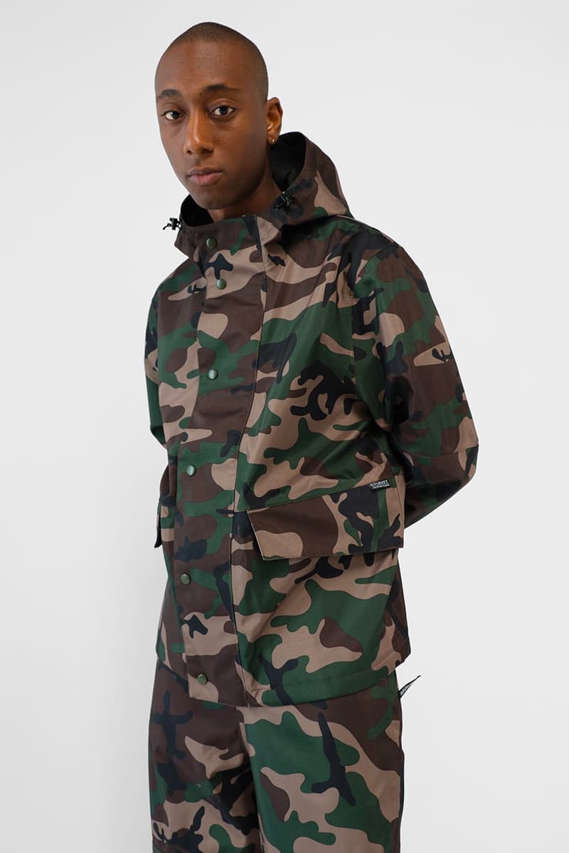 Stussy Fall 2019 Lookbook Collection california 90s tie dye argyle paisley camouflage checker Hawaiian Jacquard mock neck tactical contemporary tree bark fleece