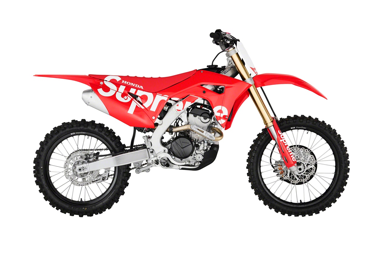 Supreme Fall/Winter 2019 Accessories Honda CRF Dirt Bike Red