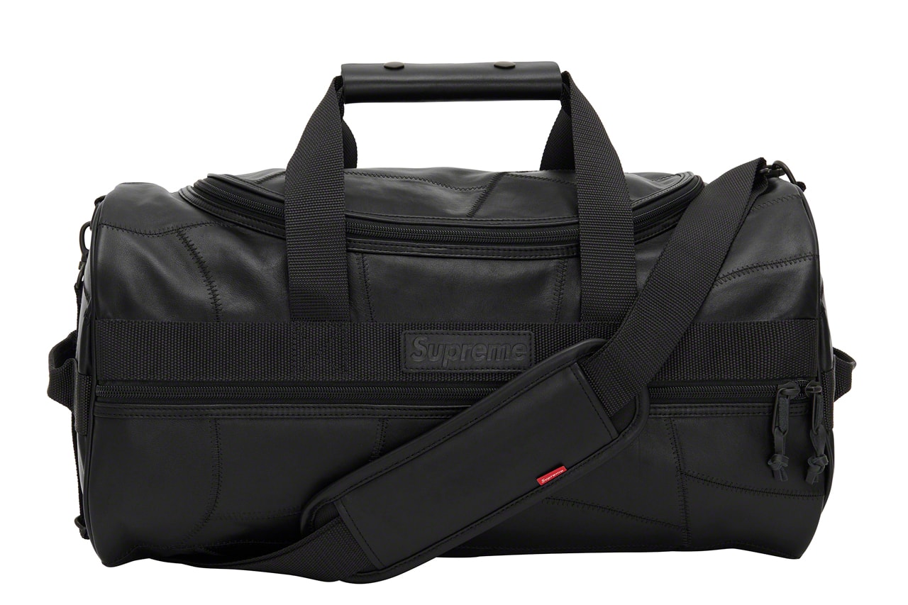 Supreme Fall/Winter 2019 Accessories Leather Duffle Bags