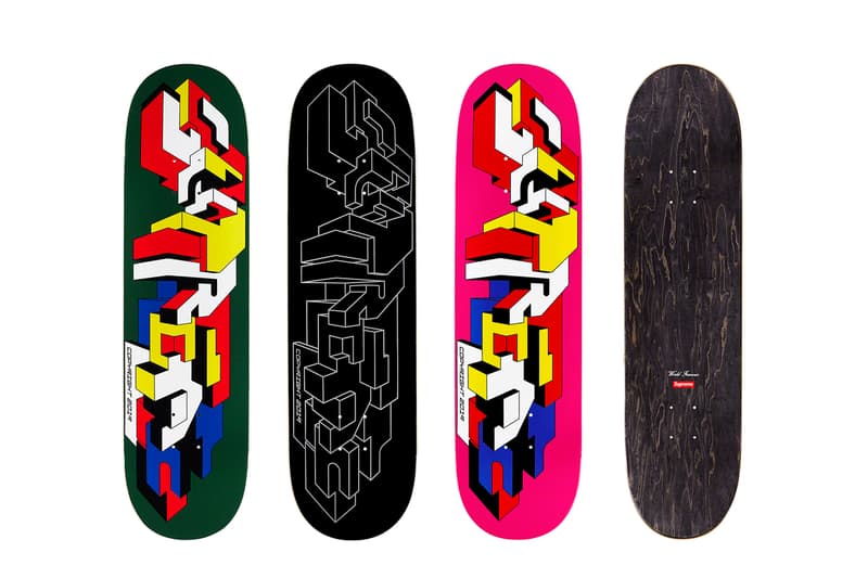 Supreme Fall/Winter 2019 Accessories Skate Decks Delta Graffiti