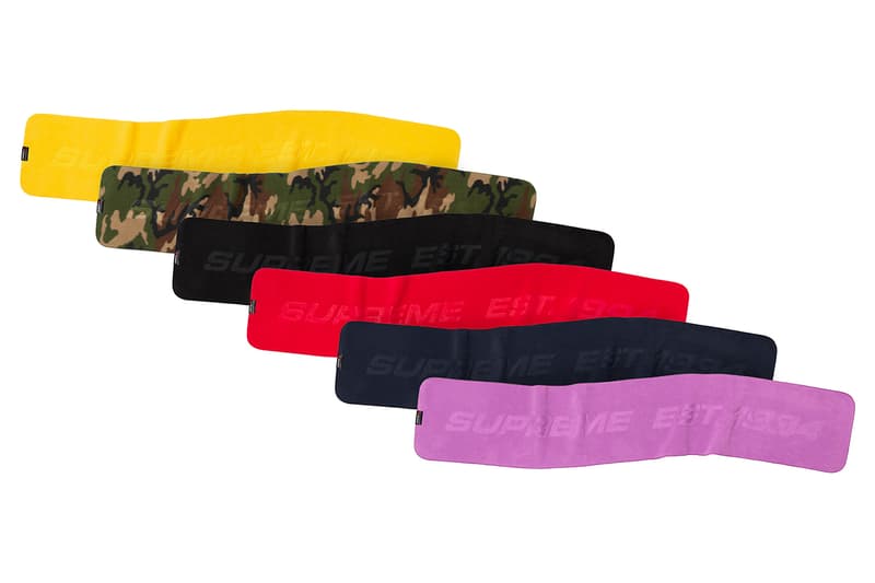 Supreme Fall/Winter 2019 Accessories and Luggage