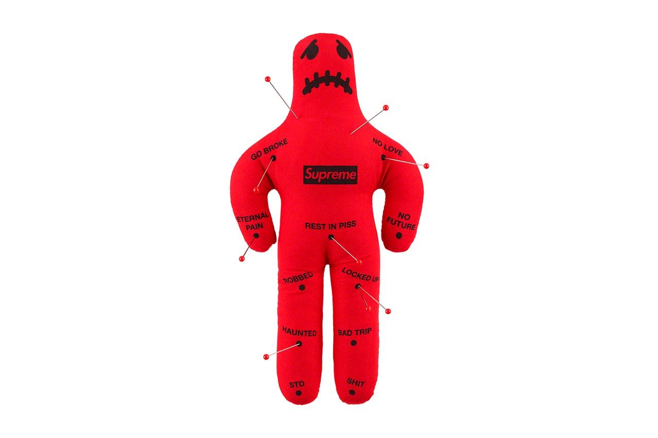 Supreme Fall/Winter 2019 Accessories Voodoo Dolls Red