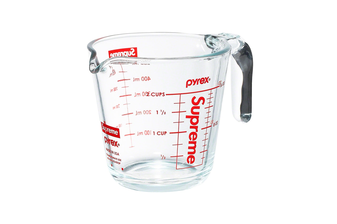 Supreme Fall/Winter 2019 Accessories Pyrex Measuring Glass Cup