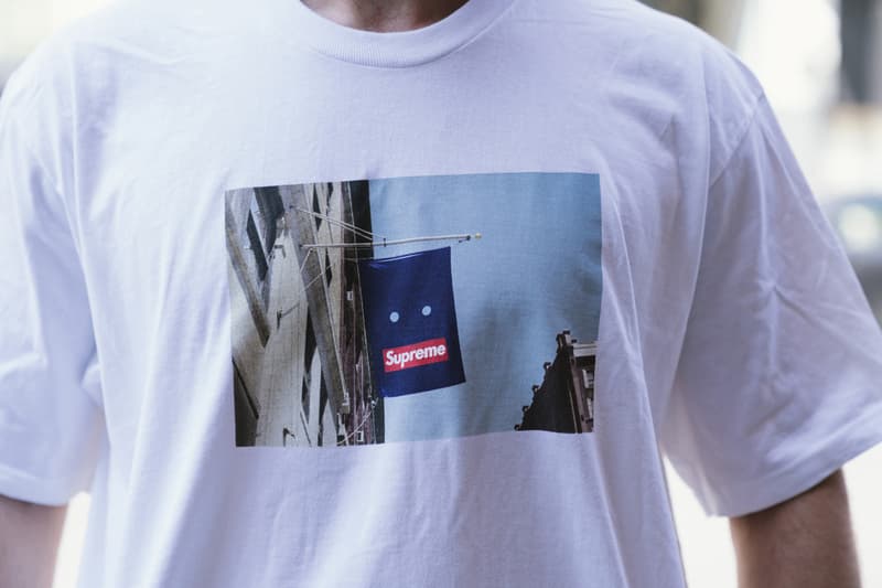 Supreme Fall/Winter 2019 Collection First Drop collection release date info buy tee shirt mary j blige collaboration scratch off box logo bogo sticker